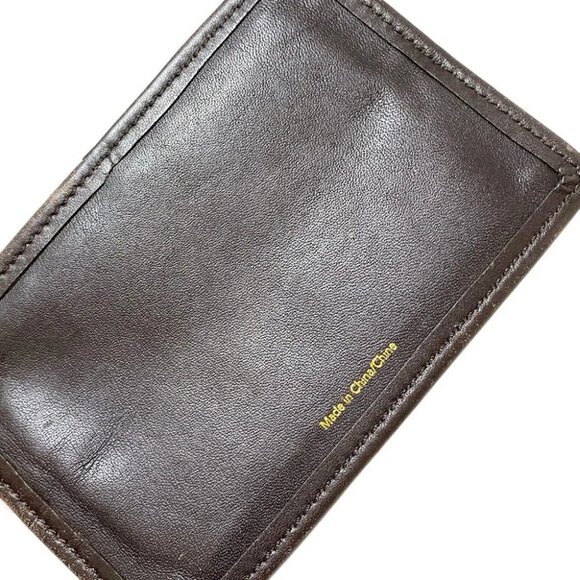 COACH - Dark Brown Leather Accessory Case - Picture 6 of 8